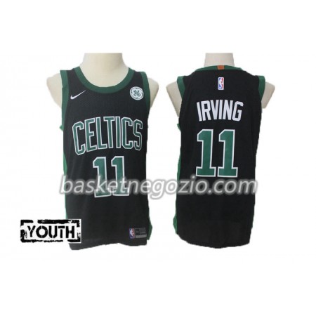 Canotte Bambino Boston Celtics Kyrie Irving 11 Nike 2017-18 Nero Swingman